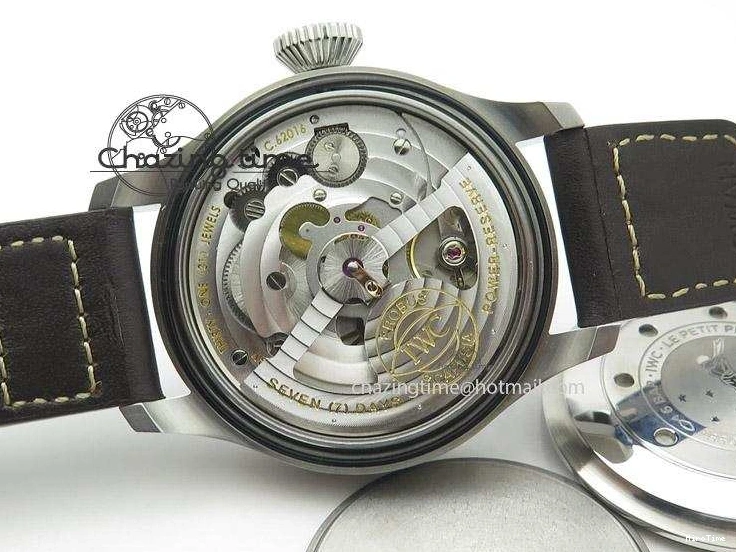 MIROTIME 0123 Refined Big Pilot IW500908 ZF 1:1 Best Edition Le Petit Prince On Brown Leather Strap A521111 V 7247